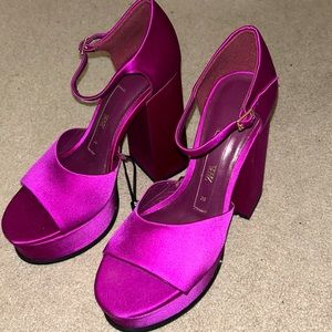 Zara Platform Heels